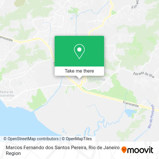 Marcos Fernando dos Santos Pereira map