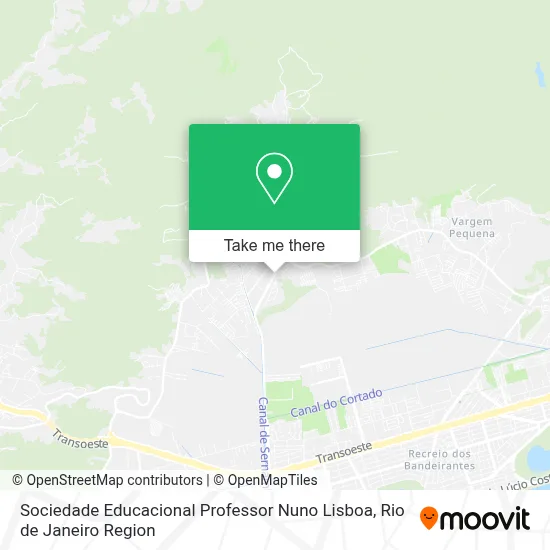 Sociedade Educacional Professor Nuno Lisboa map