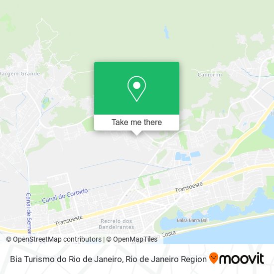 Bia Turismo do Rio de Janeiro map
