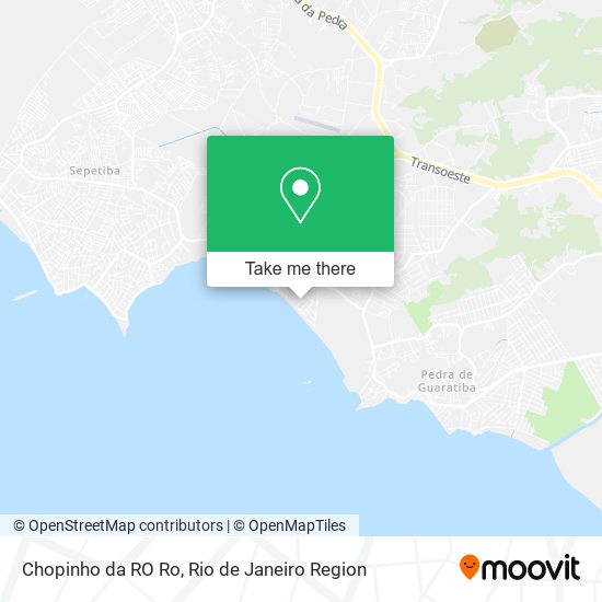 Chopinho da RO Ro map