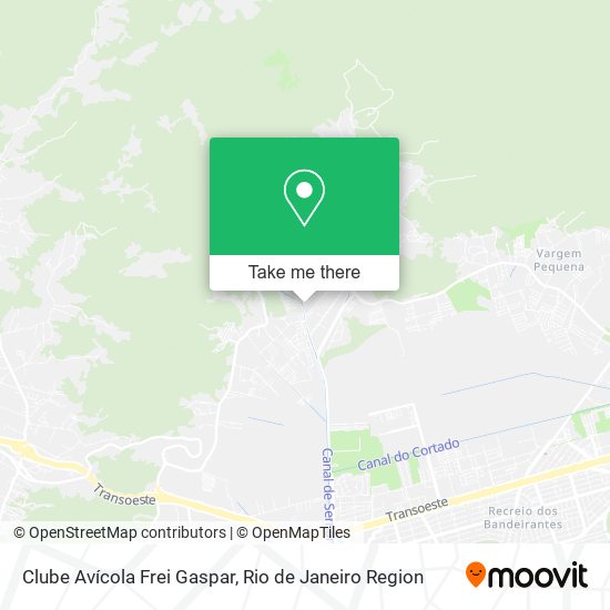 Clube Avícola Frei Gaspar map