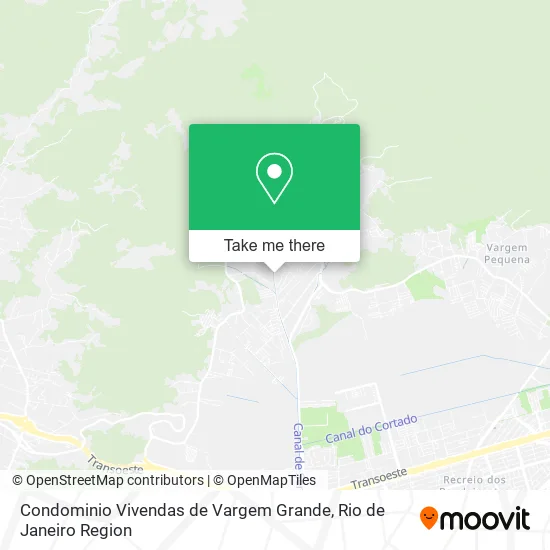 Condominio Vivendas de Vargem Grande map