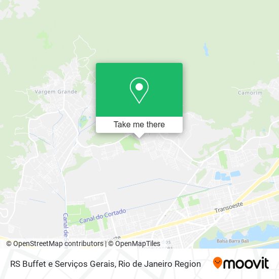 RS Buffet e Serviços Gerais map