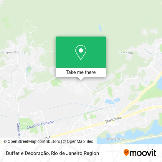 Buffet e Decoração map