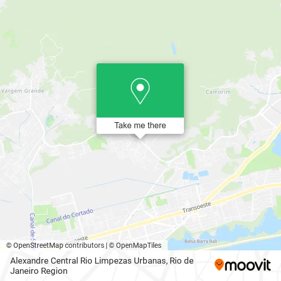 Alexandre Central Rio Limpezas Urbanas map