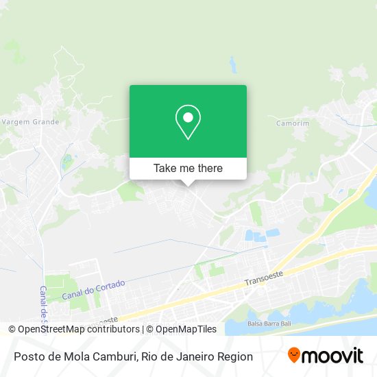 Posto de Mola Camburi map