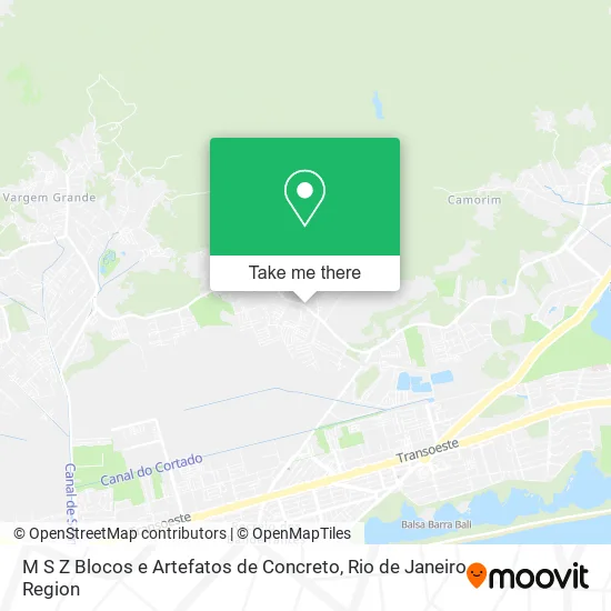 M S Z Blocos e Artefatos de Concreto map