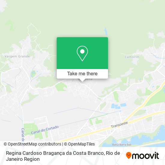 Regina Cardoso Bragança da Costa Branco map
