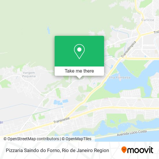 Pizzaria Saindo do Forno map