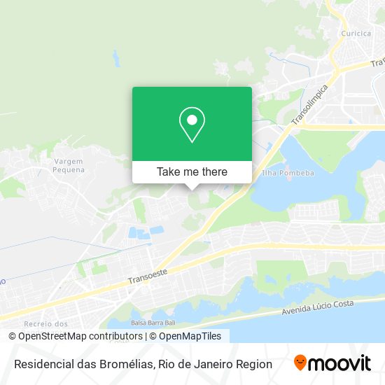 Residencial das Bromélias map