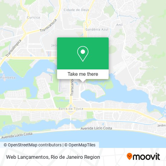 Web Lançamentos map