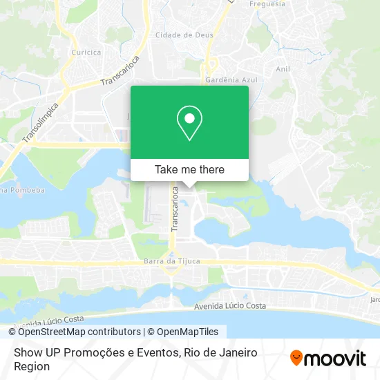 Show UP Promoções e Eventos map