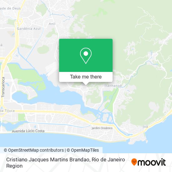 Cristiano Jacques Martins Brandao map