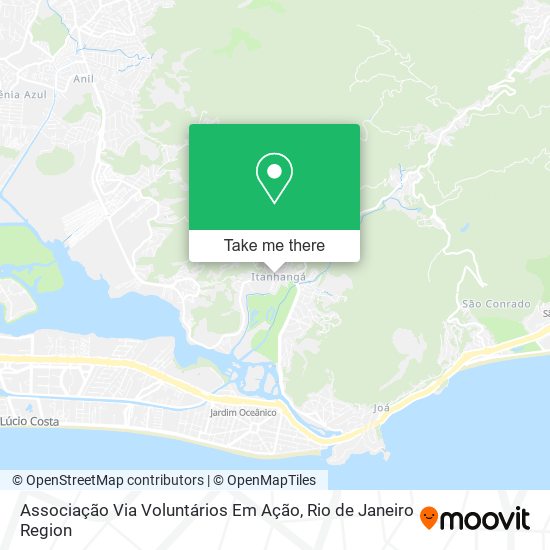 Mapa Associação Via Voluntários Em Ação