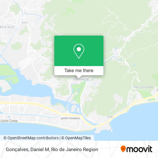 Gonçalves, Daniel M map