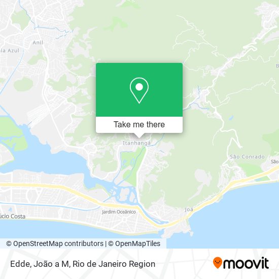 Mapa Edde, João a M