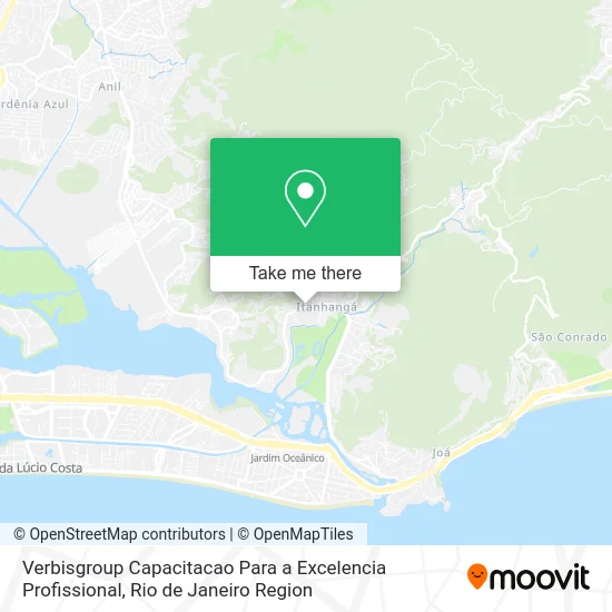 Verbisgroup Capacitacao Para a Excelencia Profissional map