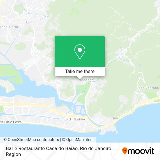 Bar e Restaurante Casa do Baiao map