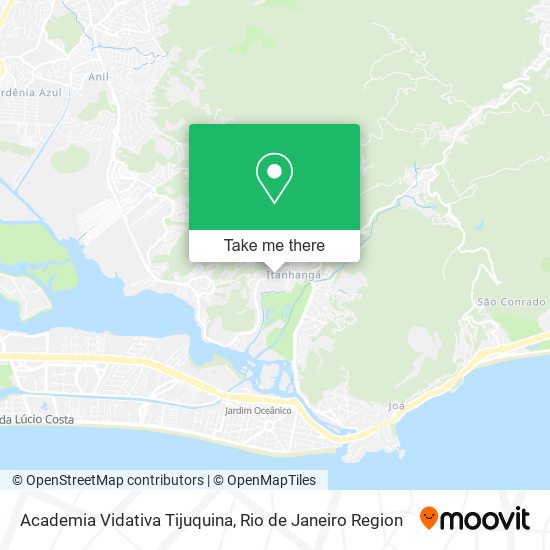 Academia Vidativa Tijuquina map