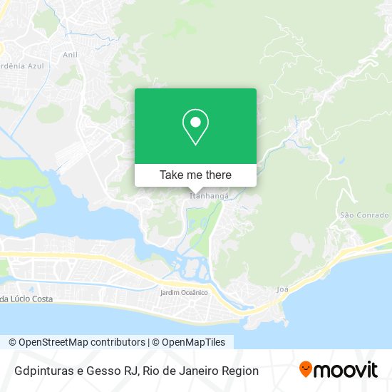 Gdpinturas e Gesso RJ map