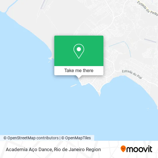 Academia Aço Dance map