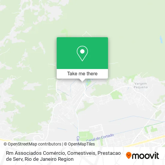 Rm Associados Comércio, Comestiveis, Prestacao de Serv map