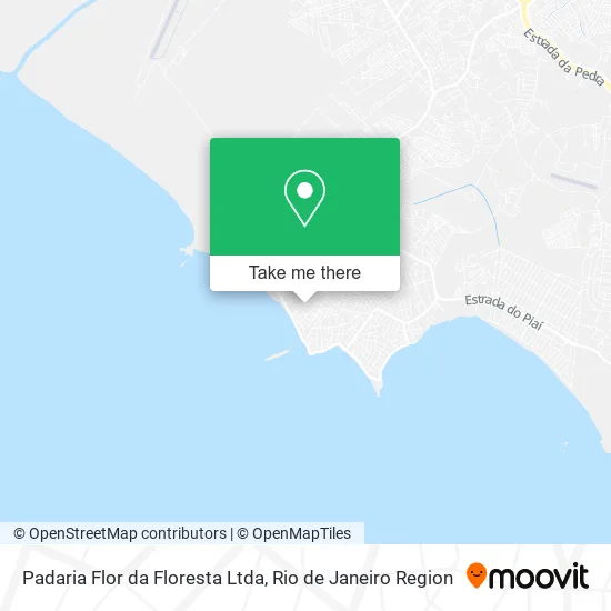 Padaria Flor da Floresta Ltda map