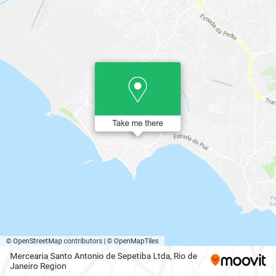 Mercearia Santo Antonio de Sepetiba Ltda map