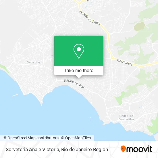 Sorveteria Ana e Victoria map