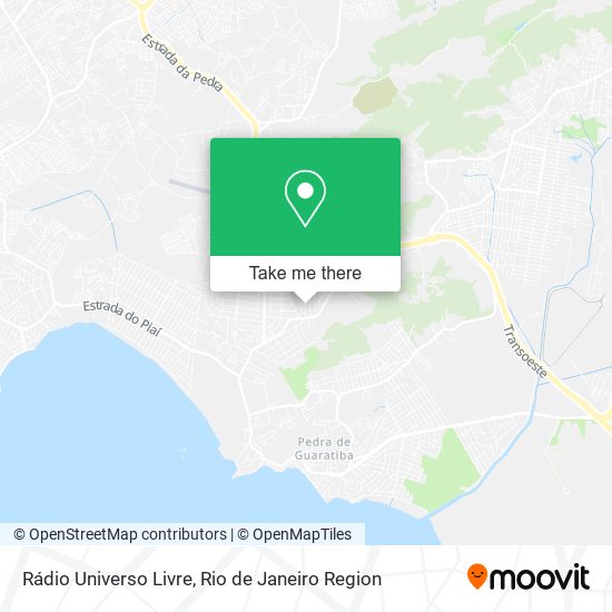 Rádio Universo Livre map