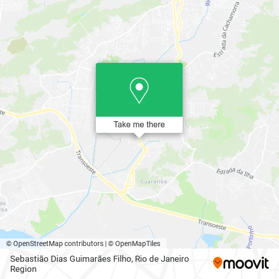 Sebastião Dias Guimarães Filho map