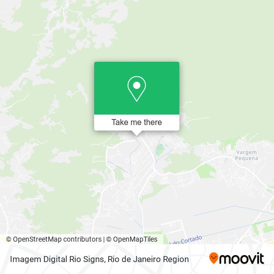 Imagem Digital Rio Signs map