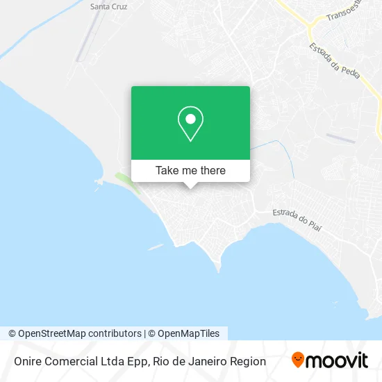 Onire Comercial Ltda Epp map