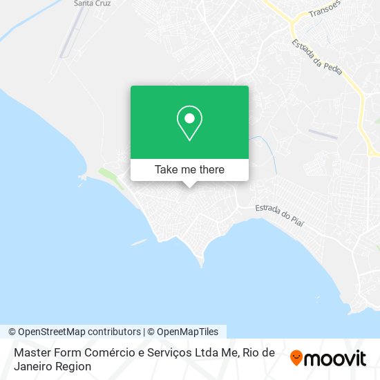 Master Form Comércio e Serviços Ltda Me map