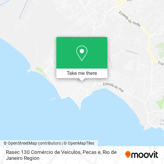 Rasec 130 Comércio de Veiculos, Pecas e map