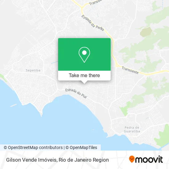 Gilson Vende Imóveis map