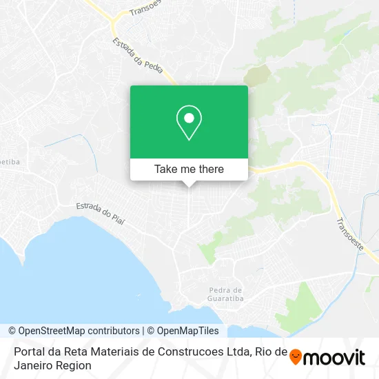 Portal da Reta Materiais de Construcoes Ltda map