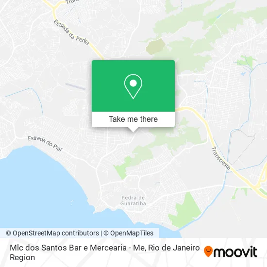 Mlc dos Santos Bar e Mercearia - Me map