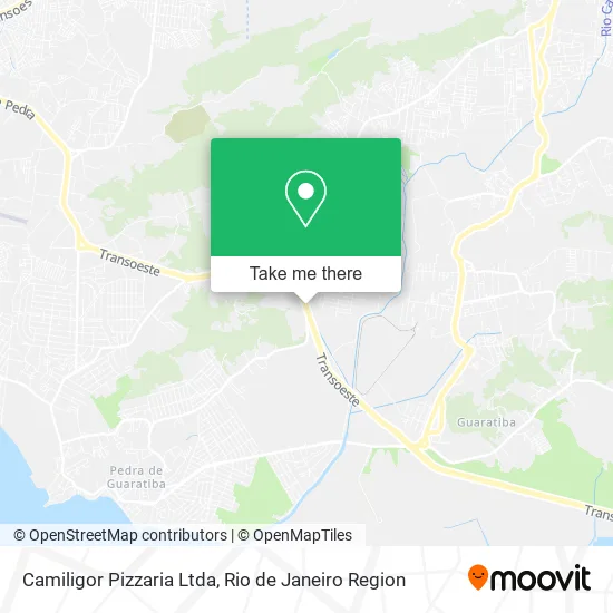 Camiligor Pizzaria Ltda map