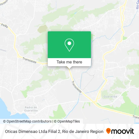 Oticas Dimensao Ltda Filial 2 map