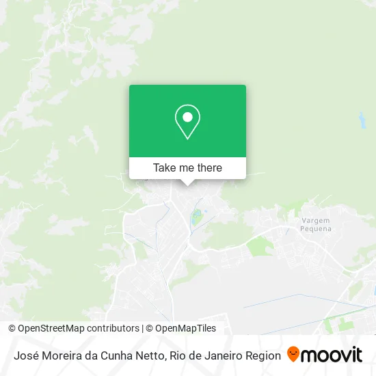 José Moreira da Cunha Netto map