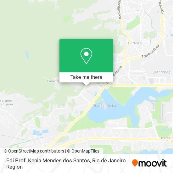 Edi Prof. Kenia Mendes dos Santos map