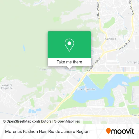 Morenas Fashion Hair map