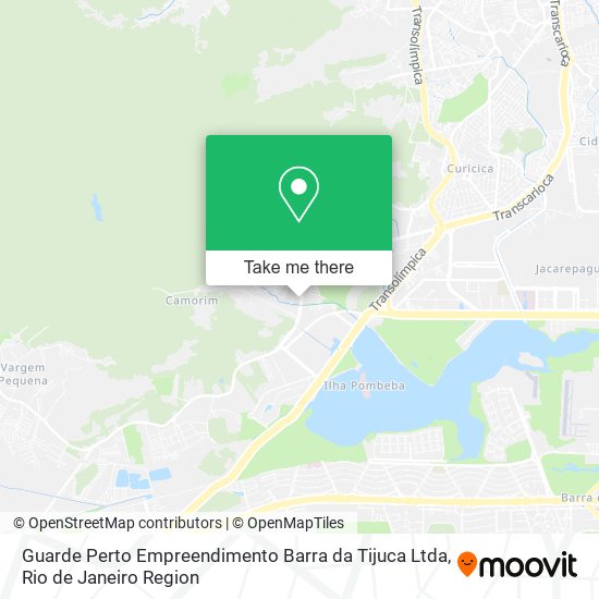 Guarde Perto Empreendimento Barra da Tijuca Ltda map