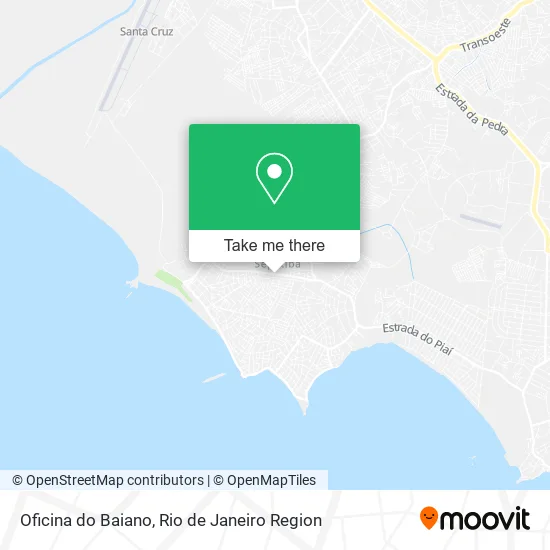 Oficina do Baiano map