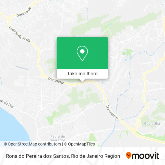 Ronaldo Pereira dos Santos map