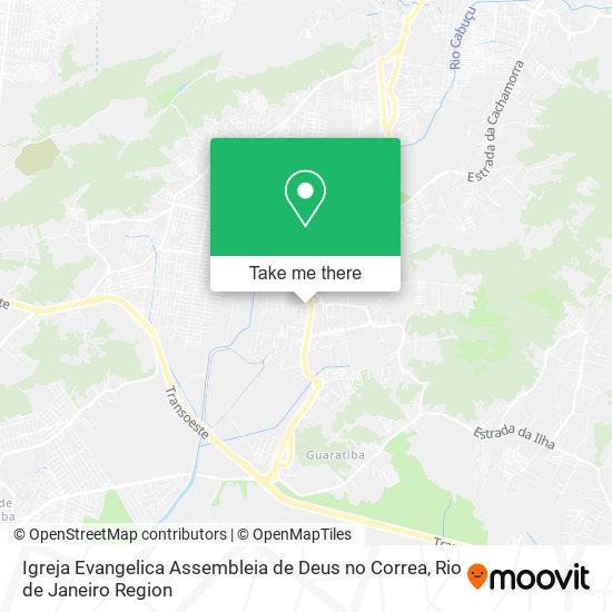 Igreja Evangelica Assembleia de Deus no Correa map