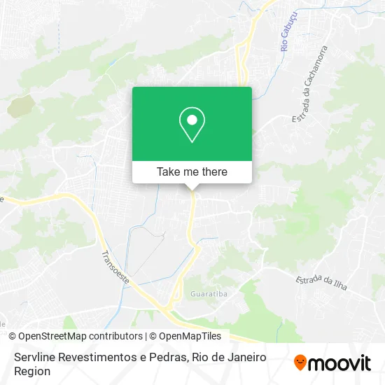 Servline Revestimentos e Pedras map