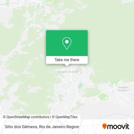 Sítio dos Gêmeos map