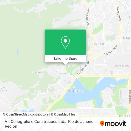 Mapa Vit Cenografia e Construcoes Ltda